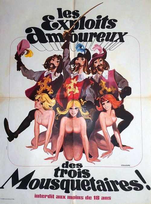 Les exploits amoureux des trois mousquetaires Les exploits amoureux des trois mousquetaires