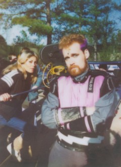Craig Quiter et l&#039;épouse du réalisateur James Fargo derrière la caméra.