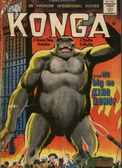 Le comic-book "Konga" !