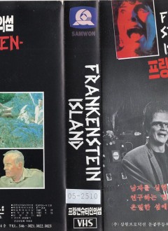 Une jaquette VHS au visuel fantaisiste (seules les images au dos proviennent de notre film).